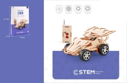 RC Auto Bausatz mit Fernsteuerung