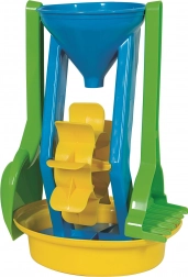 Androni Sandspielset mit Mühle, Höhe 26 cm – Blau