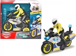Polizeimotorrad mit Fahrer 17 cm