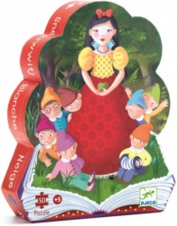 Panorama-Puzzle Schneewittchen 50 Teile Djeco