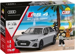 COBI Audi RS4 Cycling Madness Bausatz im Maßstab 1:35
