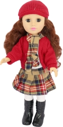 Puppe mit Mütze 40 cm mit Soundeffekten