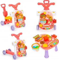 Multifunktionales 4-in-1-Kinderspielzeug in Rot