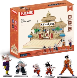 Puremind Holz-3D-Modell DRAGON BALL Tenkaichi Budokai – DIY-Puzzleszene