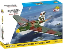 Bausatz des Flugzeugs Messerschmitt Me 163B Komet von COBI (543 Bauteile)