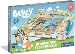 Bodenpuzzle mit interaktivem Stift BLUEY, 24 Teile