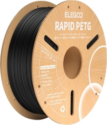 Filament für 3D-Druck ELEGOO Rapid PETG Schwarz