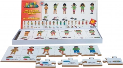 Just Jigsaws Anziehen - Holzpuzzle für Kinder