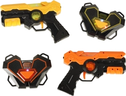 Laser-Tag-Set für 2 Spieler – 2 Pistolen und 2 interaktive Ziele