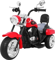 Elektrisches Kinder-Dreirad Chopper NightBike – Rot