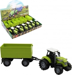 Traktor mit Anhänger mit Licht und Ton