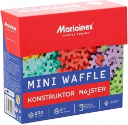 Baukasten MARIOINEX MINI WAFFLE KONSTRUKTOR MAJSTER – 200 Teile