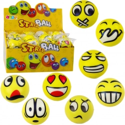 Antistress-Schaumball Emoji 6 cm