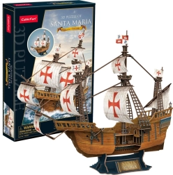 CubicFun 3D Puzzle Schiff Santa Maria 204 Teile