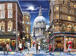 Puzzle GIBSONS St.-Pauls-Kathedrale zu Weihnachten 1000 Teile