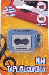 Schlüsselanhänger Kassettenplayer mit Effekten 5,5 cm