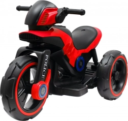 Elektrisches Kinder-Motorrad BABY MIX Police – rot
