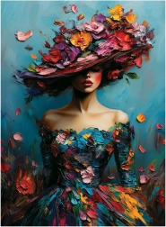 Puzzle Blumen-Effekt 1000 Teile ANATOLIAN