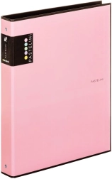 Ordner A4 PASTELINI rosa, 4‑Ring laminiert