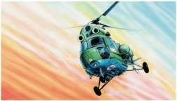 Modell des Hubschraubers MIL MI-2 von Kliklak