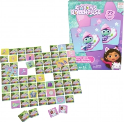 Gabby’s Dollhouse Memo-Spiel – Gabbys Katzenhäuschen, 72 Karten