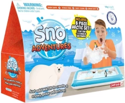 Zimpli Kids Eisabenteuer Sno Worlds Arctic Pack – sensorisches Schneeset