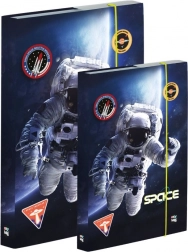 Heftbox-Set in A4 und A5 mit Weltraum-Motiv