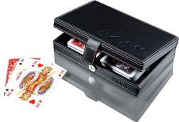 Luxuskarten in einer Box aus Ökoleder