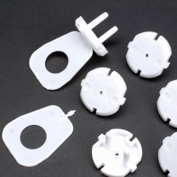 Sicherheitsabdeckung für Steckdosen – rund (12 Stk.)