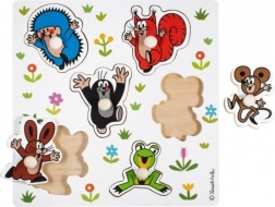 Holz-Einlegepuzzle MAULWURF – klein