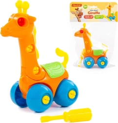 Schraub-Giraffe – montierbares Kinderfahrzeug-Spielzeug