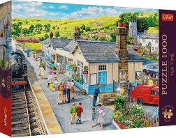 Trefl Puzzle Premium Plus Tea Time – Bahnhof 1000 Teile