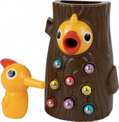 Magnetisches Geschicklichkeitsspiel Specht und Würmchen