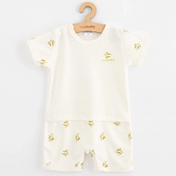 Sommer-Baby-Overall aus Bio-Baumwolle NEW BABY Oliven
