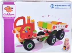 Eichhorn Constructor Holz-Bausatz 4-in-1 – Lastwagen