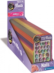 Crazy Chic Nageltips mit Tiermotiven