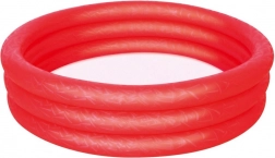 aufblasbares Kinderplanschbecken rot 122 × 25 cm Bestway mit Reparaturflicken