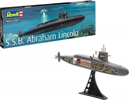Plastikmodell des Schiffs S.S.B. Abraham Lincoln 1:253