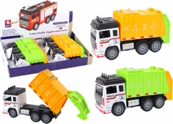 Müllwagen mit Anhänger