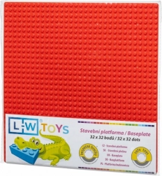 Grundbauplatte 32×32 rot