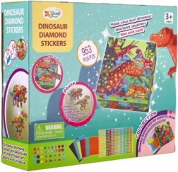 Kreativ-Set Diamantbilder Dinosaurier