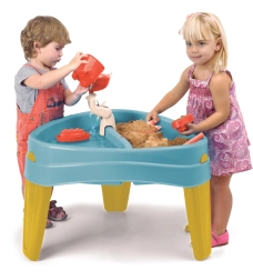 FEER Wasser- und Sandspieltisch mit Deckel 4-in-1