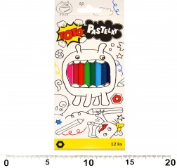 Sechskant-Buntstifte 12 Stk.