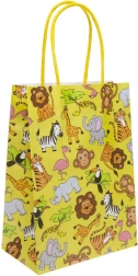 Papiertüte Geschenktasche Wildtiere