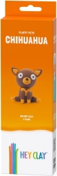 Plastilin Hey Clay Flauschige Tiere Chihuahua