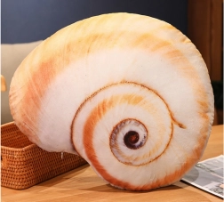 Plüschspielzeug Muschel - Kissen 50 x 40 cm