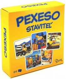 Pexeso Baumeister Baumaschinen
