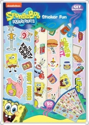 Aufkleber SPONGEBOB – Set mit 5 Bögen