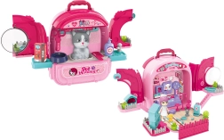 Krankenhaus für Haustiere im Rucksack für Katzen