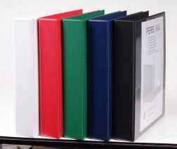 Katalog-Binder A5 D-Ringe 40 mm Classic, assortiert